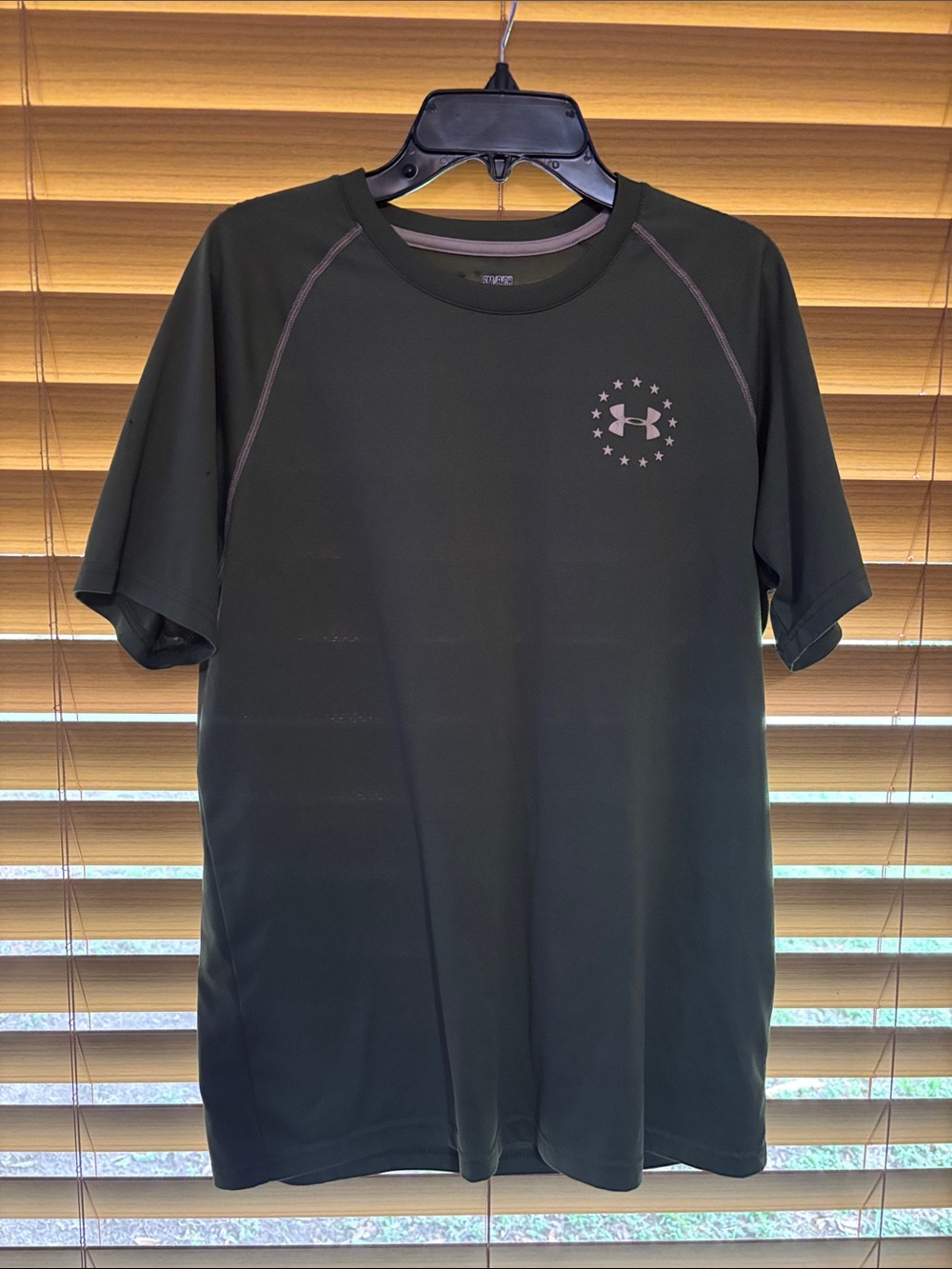 Under Armour Men's Dark Olive Short Sleeve Performance Tee
